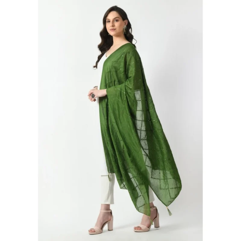 53768520718_0f86d7923a_o_d-1000x1000-1.webp Generic Women's Chanderi Self Design Dupatta (Mehandi, Length: Free Size)