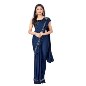 53817975757_736ea526fb_o_d-1000x1000-1.webp Generic Women's Lycra Solid Saree With Unstitched Blouse (Nay Blue, 5.5 Mtr)