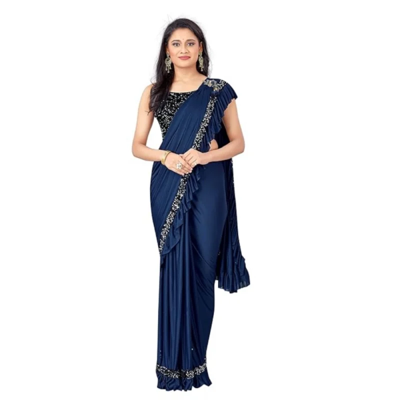 53817975757_736ea526fb_o_d-1000x1000-1.webp Generic Women's Lycra Solid Saree With Unstitched Blouse (Nay Blue, 5.5 Mtr)