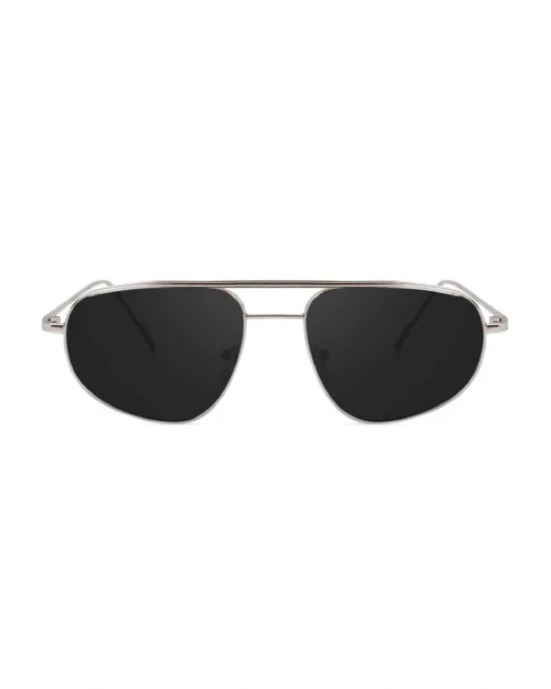 Generic Classic Unisex UV400 Protection Sunglasses (Silver)