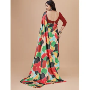 53925202322_1daac35866_o_d-1000x1000-1.webp Generic Women's Crepe Digital Print Saree With Unstitched Blouse 5.5Mtr (Red)