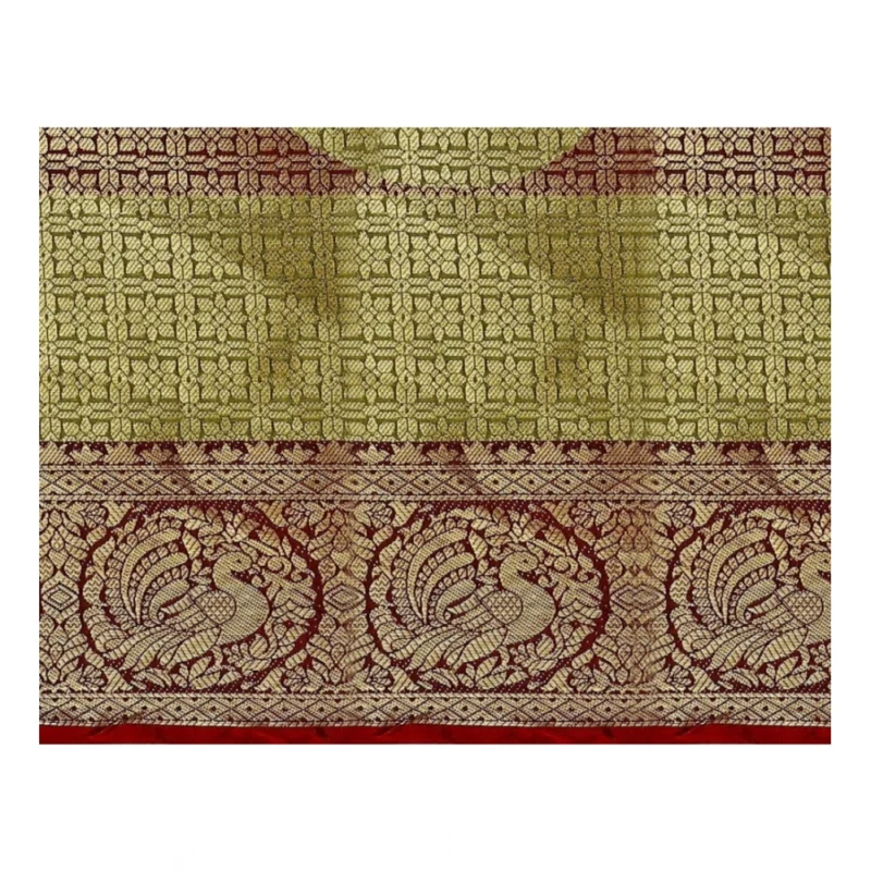 53926100961_451c50087f_o_d-1000x1000-1.webp Generic Women's Jacquard Woven Saree With Unstitched Blouse 5.5Mtr (Multicolor)