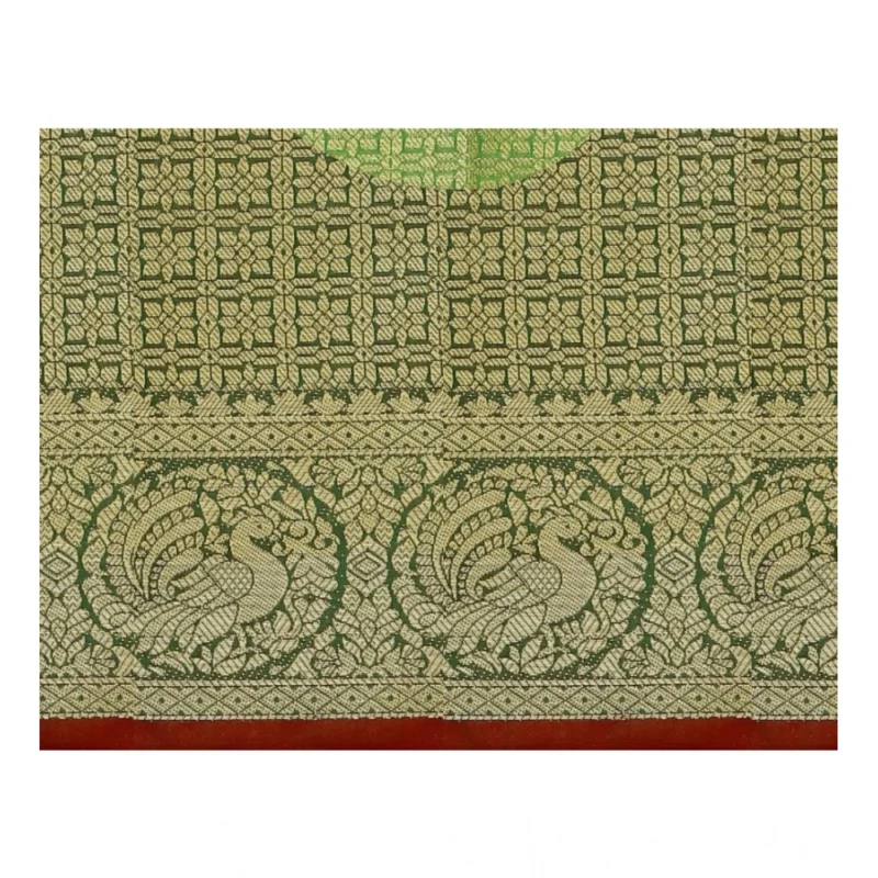 53926552940_6e07d39feb_o_d-1000x1000-1.webp Generic Women's Jacquard Woven Saree With Unstitched Blouse 5.5Mtr (Red)