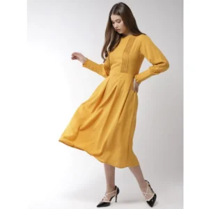 54034027767_6b1322a119_o_d-1000x1000-1.webp Generic Women's Polyester Pintuck Long Sleeves Below Knee Dress (Yellow)