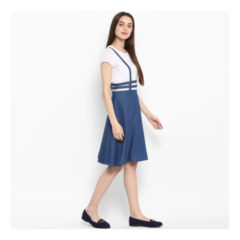 54034891791_3023cfaf66_o_d-1000x1000-1.webp Generic Women's Denim Solid Shoulder Straps Below Knee Dress (Blue)