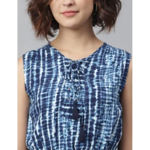 54034896686_d5dcf22a92_o_d-1000x1000-1.webp Generic Women's Rayon Tie & Dye Sleeveless Above Knee Dress (Blue)