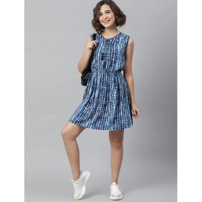 54034896721_191fa78aa4_o_d-1000x1000-1.webp Generic Women's Rayon Tie & Dye Sleeveless Above Knee Dress (Blue)