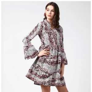 54035142938_b584c83d93_o_d-1000x1000-1.webp Generic Women's Polyester Animal Print Bell Sleeve Above Knee Dress (Pink - Black)
