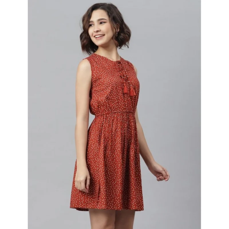 54035148518_198c3b708b_o_d-1000x1000-1.webp Generic Women's Rayon Polka Sleeveless Above Knee Dress (Rust)