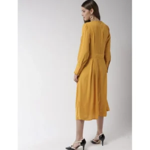 54035224514_bf47e3a6ac_o_d-1000x1000-1.webp Generic Women's Polyester Pintuck Long Sleeves Below Knee Dress (Yellow)