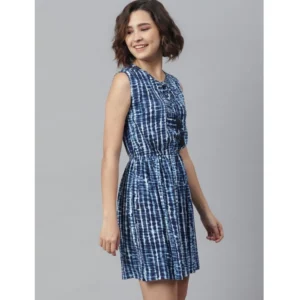 54035229464_166d419df7_o_d-1000x1000-1.webp Generic Women's Rayon Tie & Dye Sleeveless Above Knee Dress (Blue)