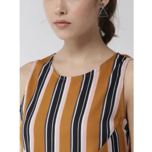 54035347600_6767627306_o_d-1000x1000-1.webp Generic Women's Polyester Striped Sleeveless Below Knee Dress (Mustard)