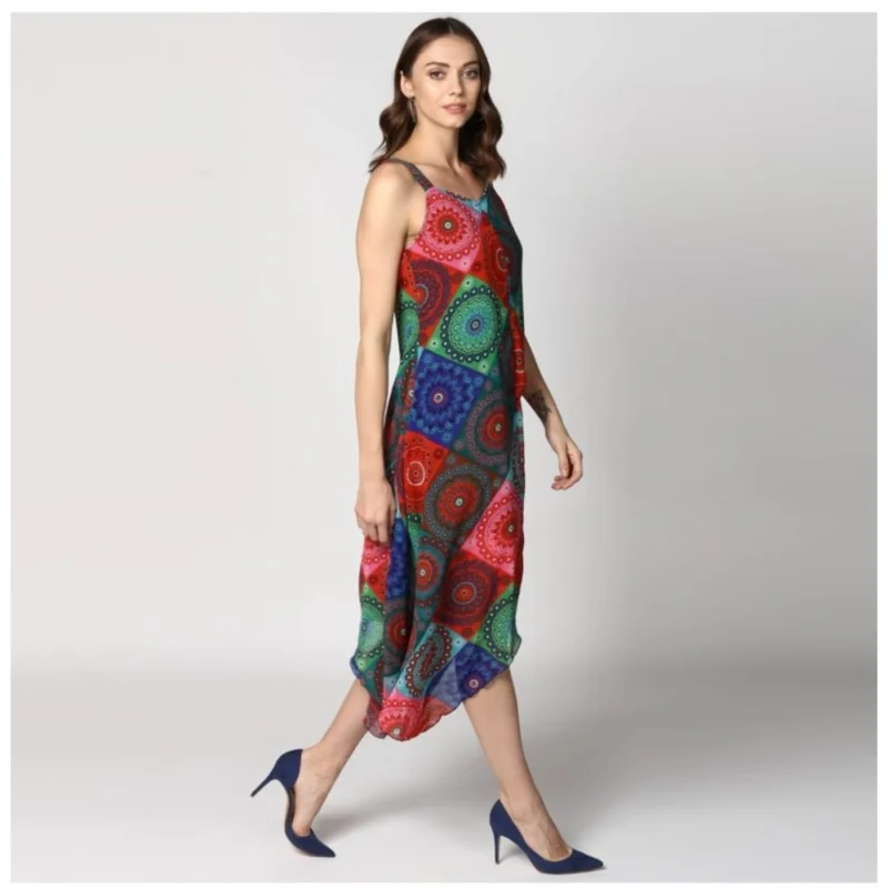 54035347640_05d0e855c4_o_d-1000x1000-1.webp Generic Women's Polyester Asymmetrical Shoulder Straps Knee-Length Dress (Multicolor)