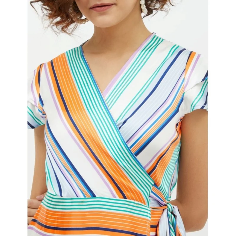 54038322837_89a25556c4_o_d-1000x1000-1.webp Generic Women's Satin Striped Short Sleeve Knee-Length Dress (Multicolor)