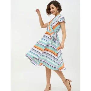 54039185316_2bf2a696b1_o_d-1000x1000-1.webp Generic Women's Satin Striped Short Sleeve Knee-Length Dress (Multicolor)