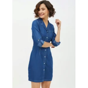 54039185551_9a752c1937_o_d-1000x1000-1.webp Generic Women's Denim Solid Long Sleeves Above Knee Dress (Blue)