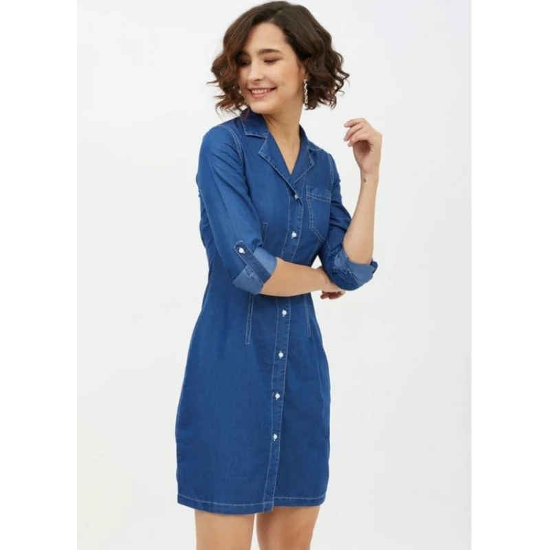 54039185551_9a752c1937_o_d-1000x1000-1.webp Generic Women's Denim Solid Long Sleeves Above Knee Dress (Blue)