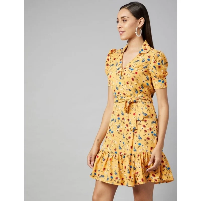 54039447643_cbec8b4302_o_d-1000x1000-1.webp Generic Women's Polyester Floral Short Sleeve Above Knee Dress (Yellow)