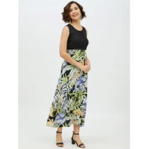 54039514844_ce4b742a55_o_d-1000x1000-1.webp Generic Women's Rayon Floral Sleeveless Calf-length Dress (Multicolor)