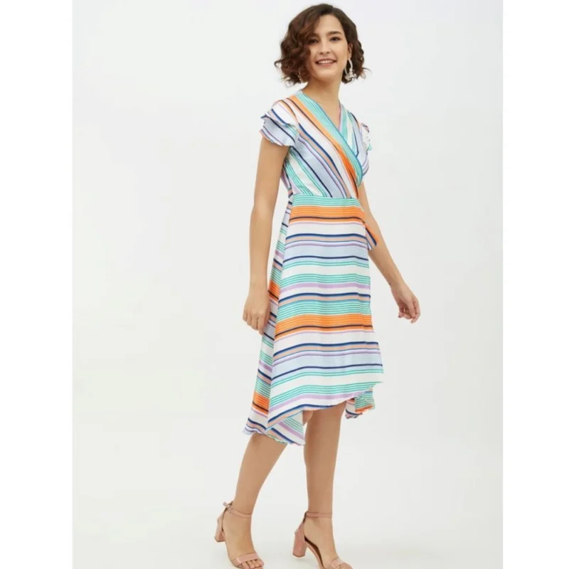 54039635025_17eec22d7d_o_d-1000x1000-1.webp Generic Women's Satin Striped Short Sleeve Knee-Length Dress (Multicolor)