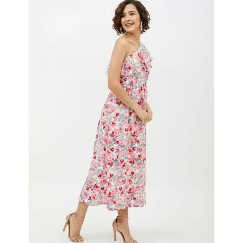 54039635395_4c22b4f91c_o_d-1000x1000-1.webp Generic Women's Polyester Floral One Shoulder Calf-length Dress (Multicolor)