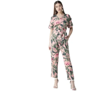 54040647982_8844673b3d_o_d-1000x1000-1.webp Generic Women's Polyester Floral Half Sleeve Jumpsuit (Pink)