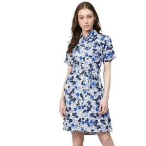 54041513611_65f59acab1_o_d-1000x1000-1.webp Generic Women's Polyester Floral Short Sleeve Above Knee Dress (Blue - White)
