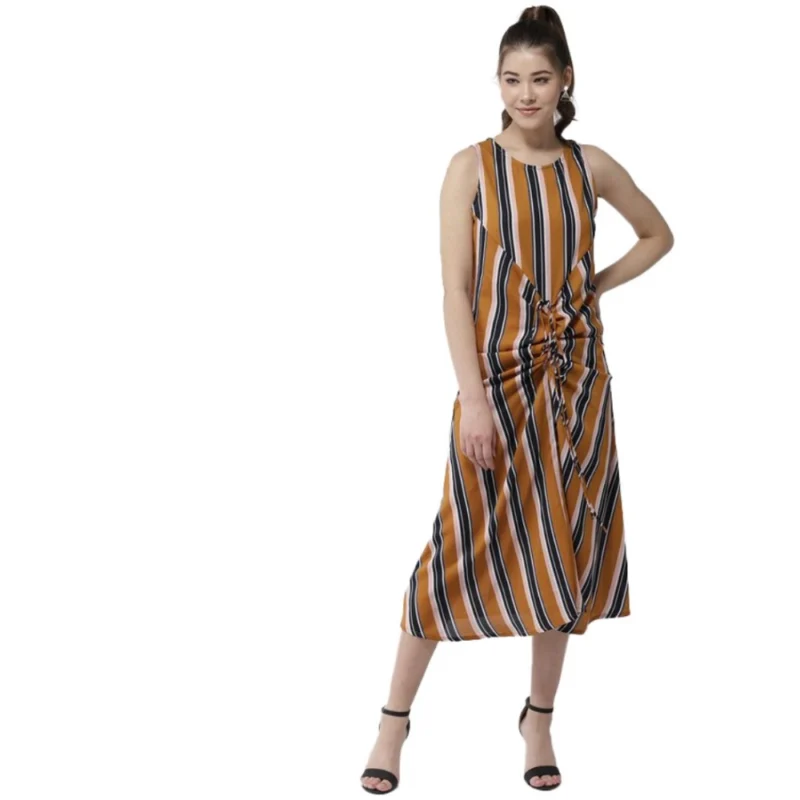 54041514021_1812d1476f_o_d-1000x1000-1.webp Generic Women's Polyester Striped Sleeveless Below Knee Dress (Mustard)