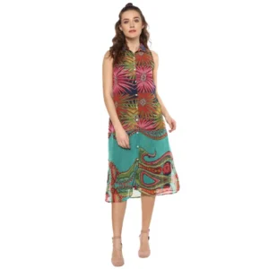 54041763973_43a3d28a87_o_d-1000x1000-1.webp Generic Women's Polyester Floral Sleeveless Below Knee Dress (Multicolor)