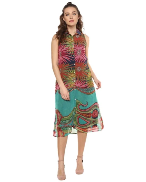 54041763973_43a3d28a87_o_d-1000x1000-1.webp Generic Women's Polyester Floral Sleeveless Below Knee Dress (Multicolor)