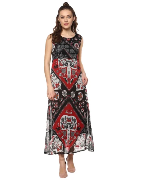 54041959900_ec585b3863_o_d-1000x1000-1.webp Generic Women's Polyester Printed Sleeveless Dress (Red - Black)