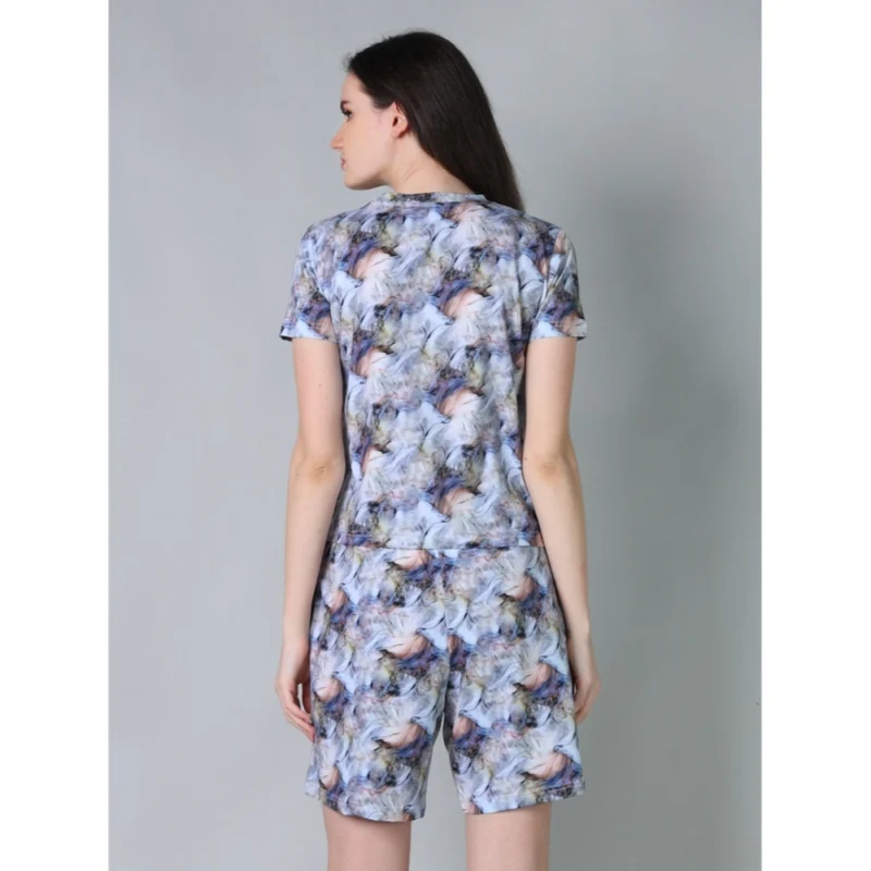 54086777232_c80b6c3fe5_o_d-1000x1000-1.webp Generic Women's Cotton Blended Printed Round Neck Half Sleeve Top - Shorts Set (Blue-Peach)