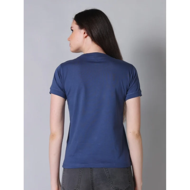54087987434_344f10756b_o_d-1000x1000-1.webp Generic Women's Cotton Blended Solid Round Neck Half Sleeve T-Shirt (Blue)