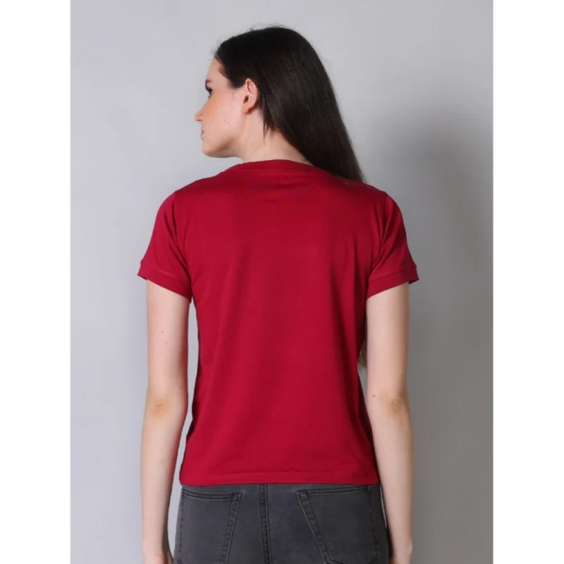 54087987449_103a9f2eec_o_d-1000x1000-1.webp Generic Women's Cotton Blended Solid Round Neck Half Sleeve T-Shirt (Maroon)