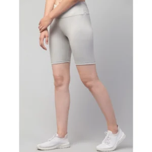 54156153732_2765c7d6a1_o_d-1000x1000-1.webp Generic Women's Polyester Solid Above Knee High-Rise Shorts (Grey)