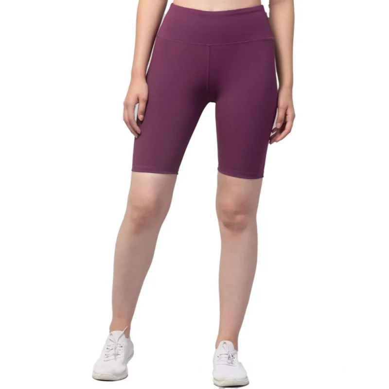 54157015126_b19ab18e55_o_d-1000x1000-1.webp Generic Women's Polyester Solid Above Knee High-Rise Shorts (Purple)