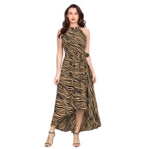 54162093652_2540f6e285_o_d-1000x1000-1.webp Generic Women's Polyester Zebra Pattern Halter Neck Sleeveless Dress (Yellow)