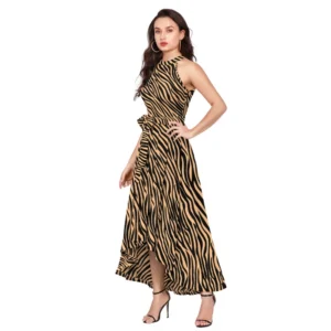 54162967866_fe0ffeda84_o_d-1000x1000-1.webp Generic Women's Polyester Zebra Pattern Halter Neck Sleeveless Dress (Yellow)
