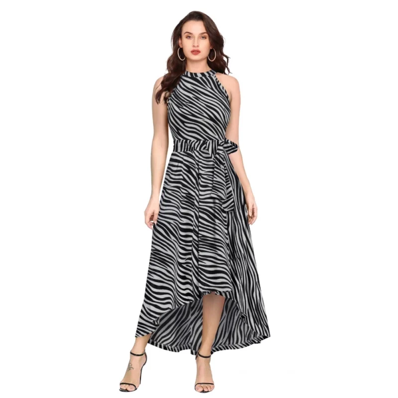 54162967901_4ecb4a85bd_o_d-1000x1000-1.webp Generic Women's Polyester Zebra Pattern Halter Neck Sleeveless Dress (Navy Blue)