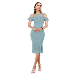 54163426060_c7bc334ff5_o_d-1000x1000-1.webp Generic Women's Knitting stretchable Solid Round Neck Sleeveless Dress (Pista )