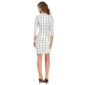 54165884645_6103a0c016_o_d-1000x1000-1.webp Generic Women's Polyester Solid High Neck Full Sleeve Dress (White)