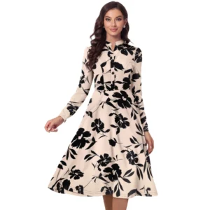 54254739162_ef882336e1_o_d-1000x1000-1.webp Generic Women's Knitting Printed V-Neck Full Sleeve Dress (Cream)
