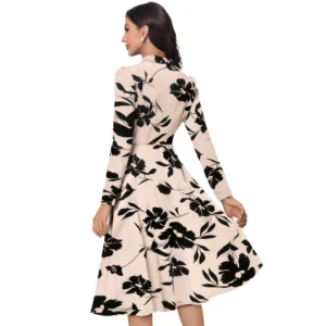 54255860793_92efea9a11_o_d-1000x1000-1.webp Generic Women's Knitting Printed V-Neck Full Sleeve Dress (Cream)