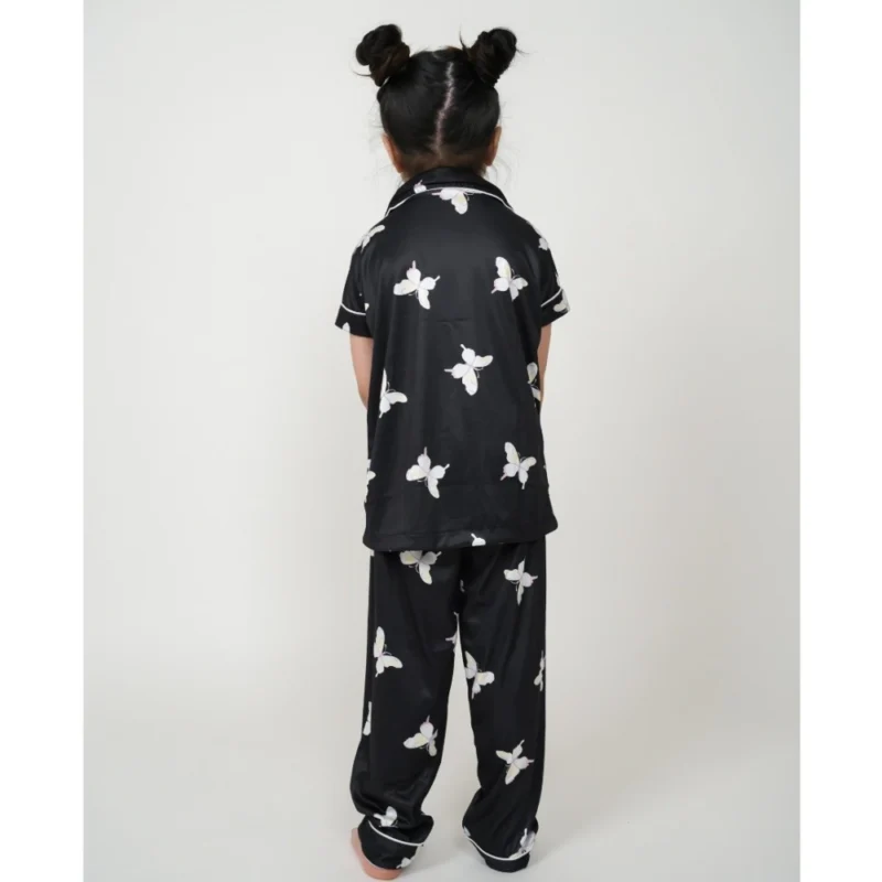 54280907073_5b8541f0a7_o_d-1000x1000-1.webp Generic Girl's Silk Bleand Printed Short Sleeve Night Suit Set (Black)