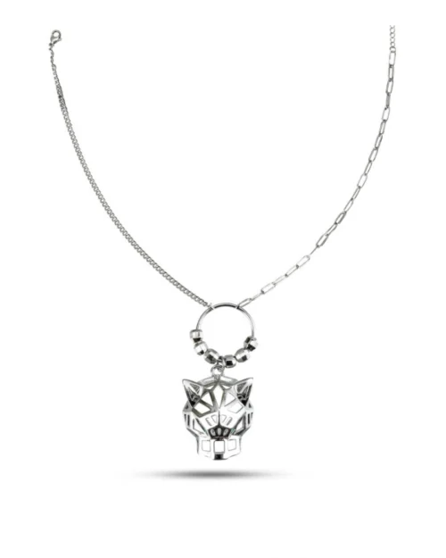 Generic Women's Stainless Steel Imported Gen-z Pendent Chain (Silver Plated)