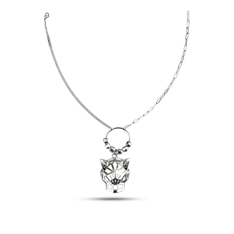Generic Women's Stainless Steel Imported Gen-z Pendent Chain (Silver Plated)