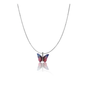 54318554556_ff750b4ef8_o_d-1000x1000-1.webp Generic Women's Stainless Steel Colorful Butterfly Pendent Dailywear chain (Silver Plated)