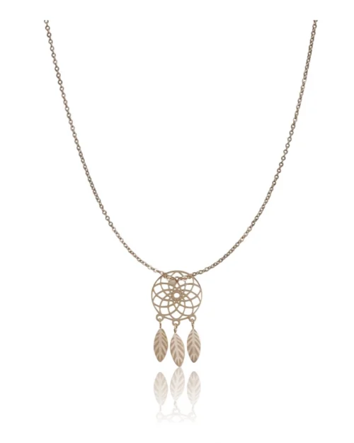 54318782629_26d5716d2a_o_d-1000x1000-1.webp Generic Women's Stainless Steel Dream Catcher Pendent Delicate Chain (Gold Plated)