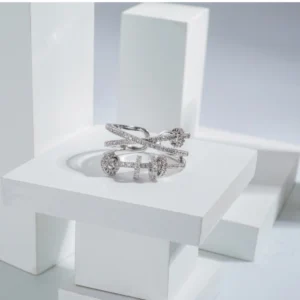 Generic Stainless Steel Silver High-quality Freesize Ring (Silver Plated)