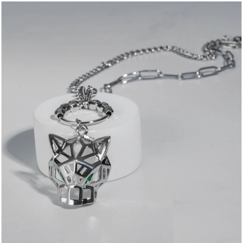 Generic Women's Stainless Steel Imported Gen-z Pendent Chain (Silver Plated)